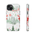 Nordic Christmas Print - Impact Resistant Phone Case iPhone 14 Plus Matte